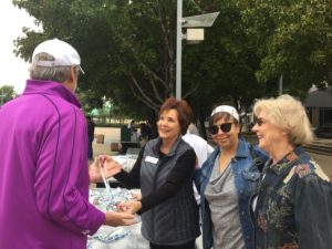 Helping out with the Hope's Door Walk