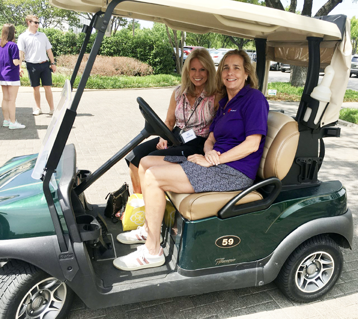 Dallas Service Forum members volunteered April 12 at Lakewood Country Club for a Golf Tournament benefiting The Family Place.