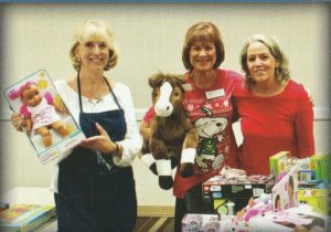 DSF Members help stock Christmas Toy Closet