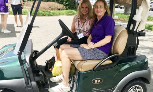 Dallas Service Forum members volunteered April 12 at Lakewood Country Club for a Golf Tournament benefiting The Family Place.