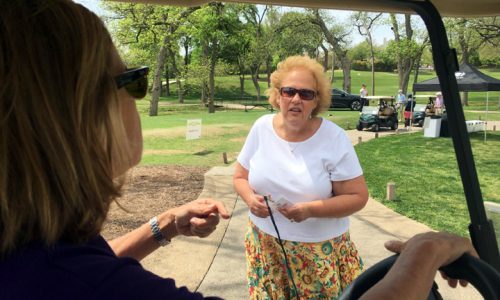 Dallas Service Forum members volunteered April 12 at Lakewood Country Club for a Golf Tournament benefiting The Family Place.